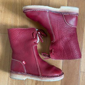 Duckfeet Arhus Granate Wool Lined Boots Euro 36